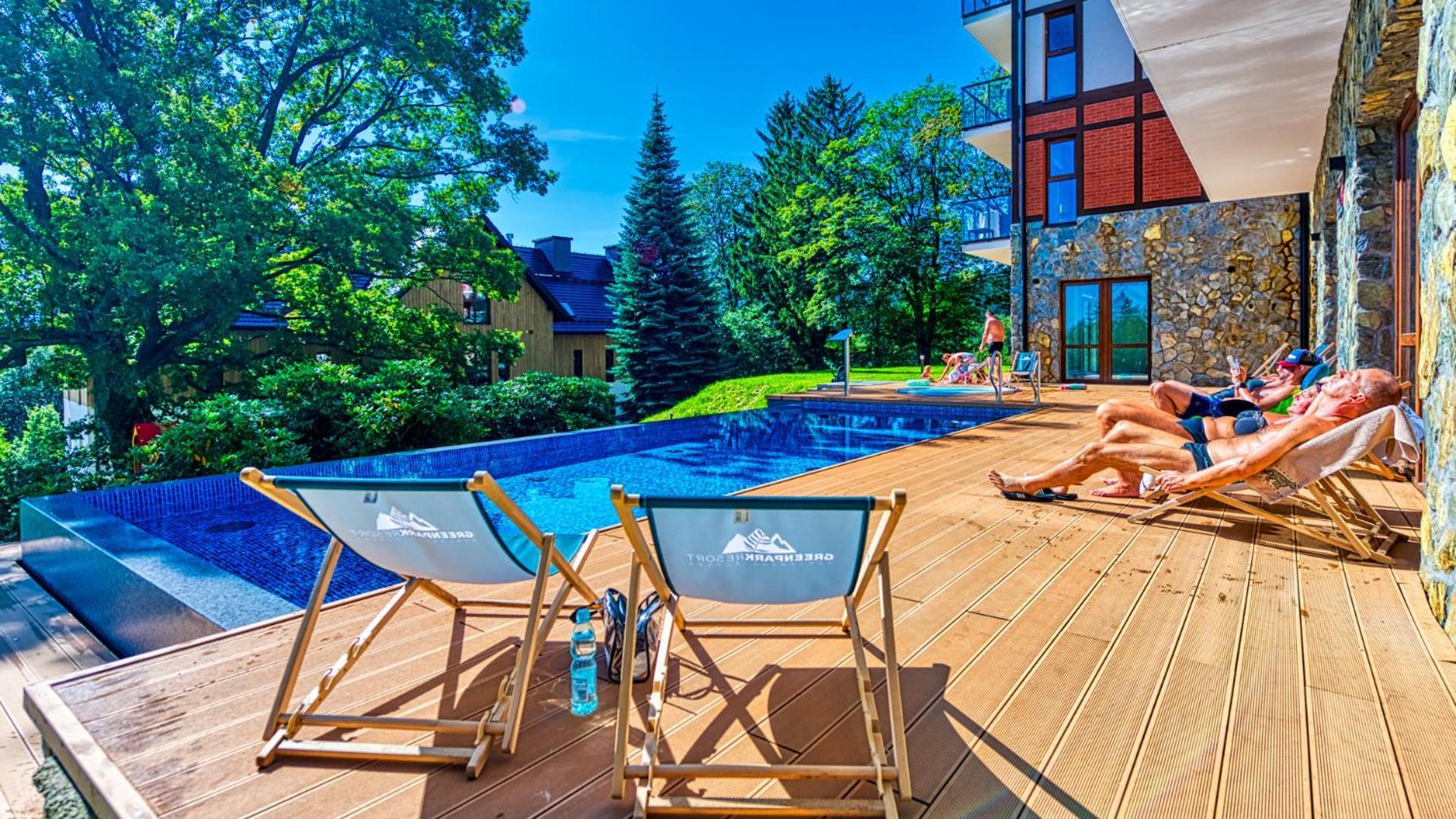 שצ'קלארסקה פוראובה Apartament A1 Green Resort Z Basenem I Spa - 5D Apartamenty מראה חיצוני תמונה